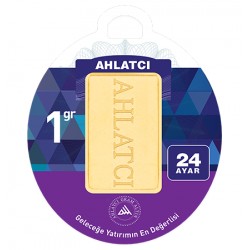 24 Ayar 1 Gram Külçe Altın