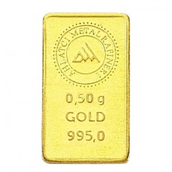 24 Ayar 0.5 Gram Külçe Altın Kız Bebek