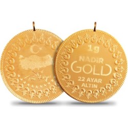 Gram Altın, 22 ayar 1.00 (Gr/Ad) 