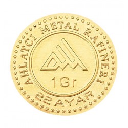 22 Ayar 1 Gram Külçe Altın