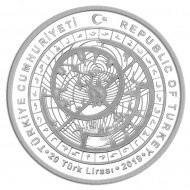 2019 Prof. Dr. Fuat Sezgin Yılı Hatıra Parası / 925 AG