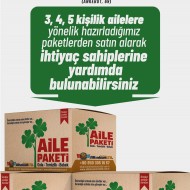 AİLE GIDA PAKETİ 5 KİŞİLİK HAFTALIK