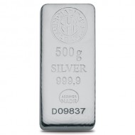 Gümüş Külçe 500  Gr NadirGold