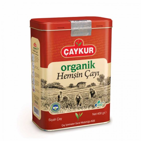 Çaykur-Organik Hemşin Çayı 400gr (Teneke Kutu)