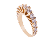 13 Taşlı Yüzük - 4,94 Gr