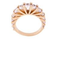 13 Taşlı Yüzük - 4,94 Gr