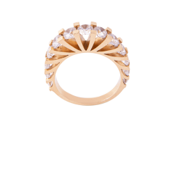 13 Taşlı Yüzük - 4,94 Gr