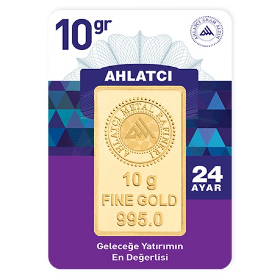 24 Ayar 10 Gram Külçe Altın