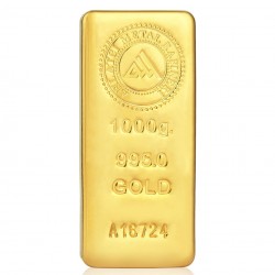 AHLATÇI 24 Ayar 1 Kg Külçe Altın 