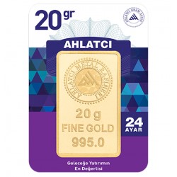 24 Ayar 20 Gram Külçe Altın