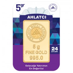 24 Ayar 5 Gram Külçe Altın  