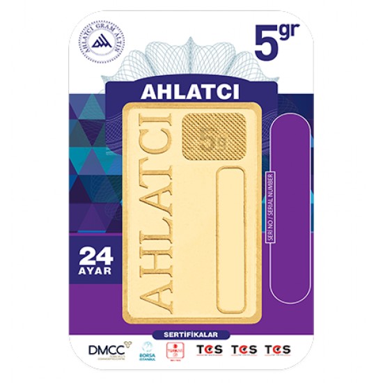 24 Ayar 5 Gram Külçe Altın