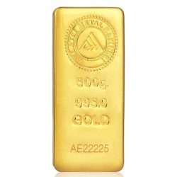 AHLATÇI 24 Ayar 500 Gram Külçe Altın 